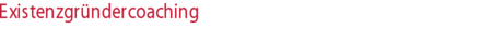 Existenzgründercoaching